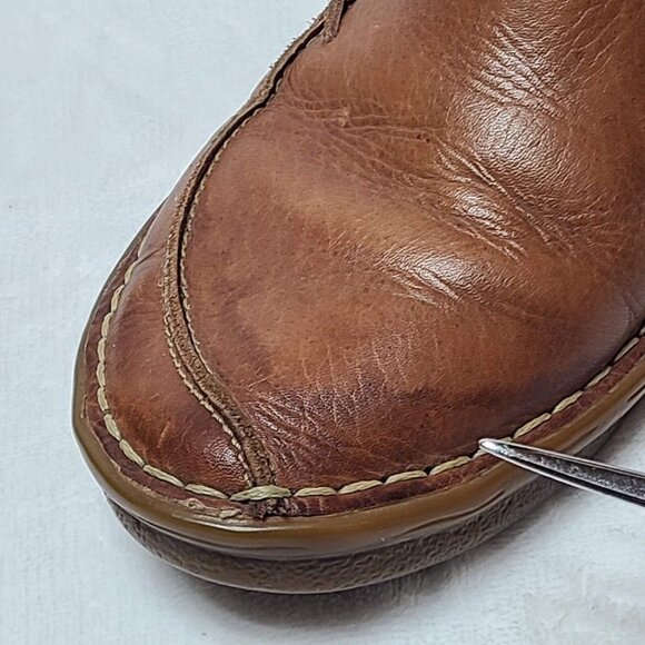 Pikolinos Womens EU 37 Tan Brown Leather Slip On Loafers US 6.5-7 - Picture 11 of 13